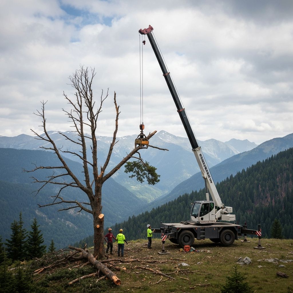 Dead tree removal - Golden
